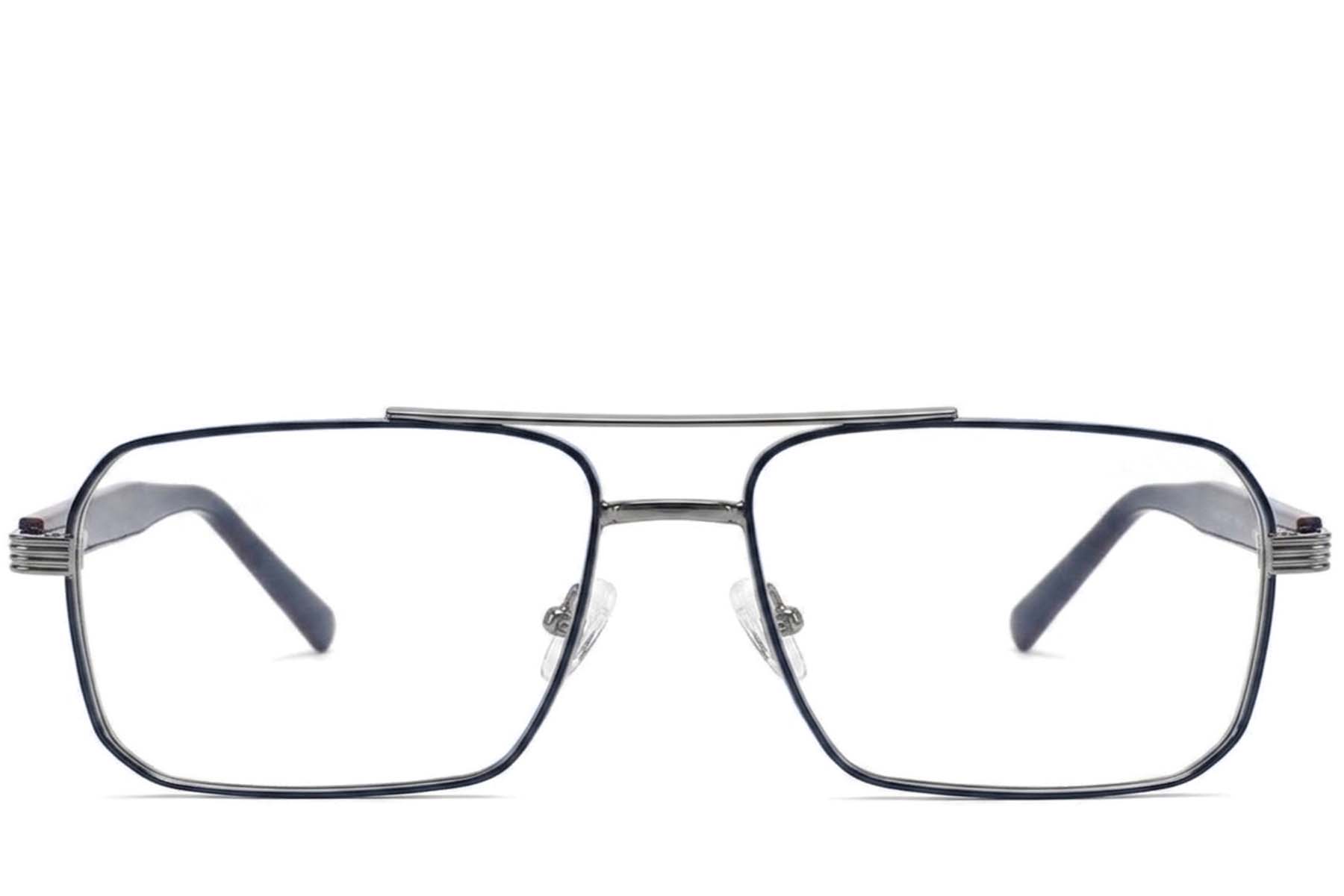 BS2425-1978_Blue_Aviator_Metal_Glasses-front