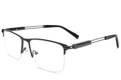 BS2425-1985_Black_Semi-rimless_Metal_Glasses_corner