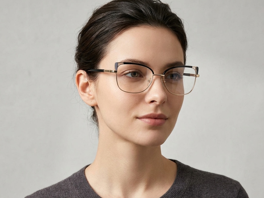 BS2425-1990_Black_Butterfly_Metal_Glasses-tryon_female