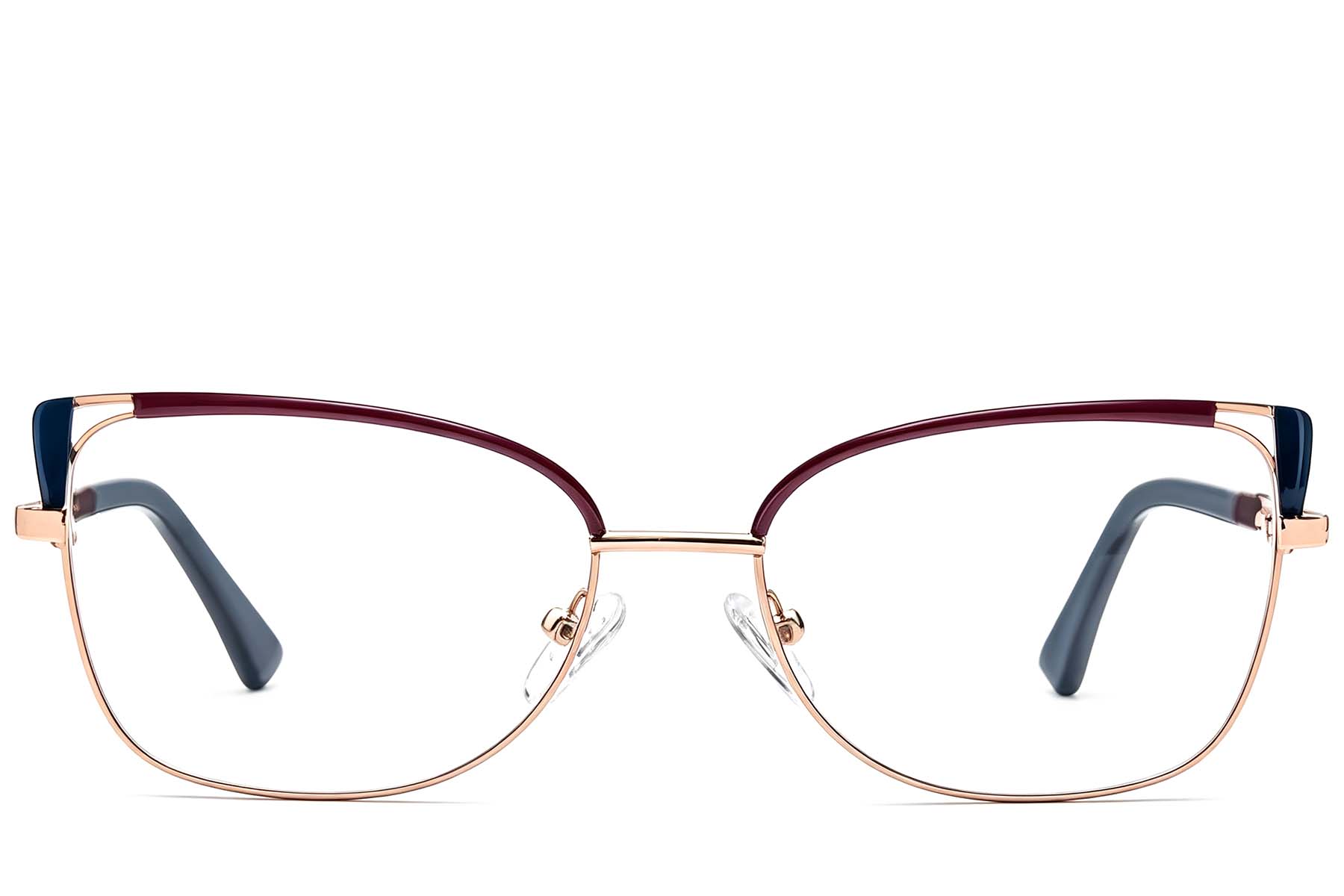BS2425-1992_Red_Butterfly_Metal_Glasses_front