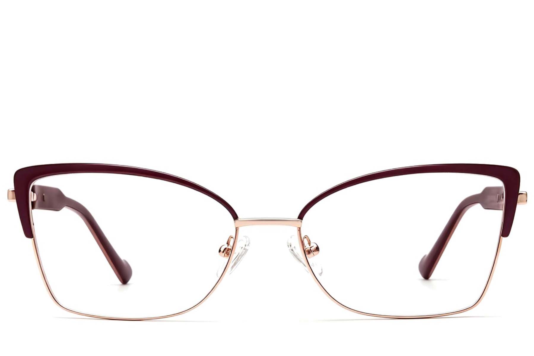 BS2425-1996_Red_Butterfly_Metal_Glasses-front