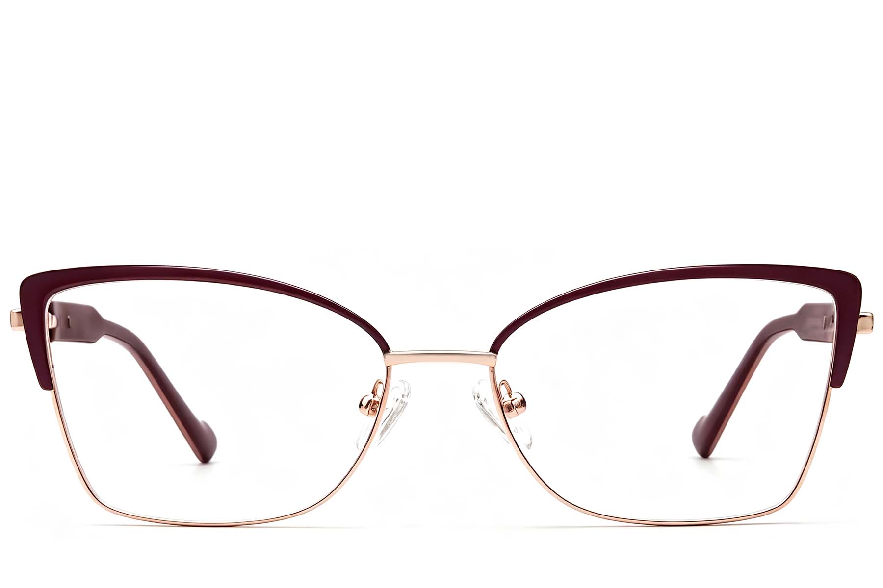 BS2425-1996_Red_Butterfly_Metal_Glasses_front