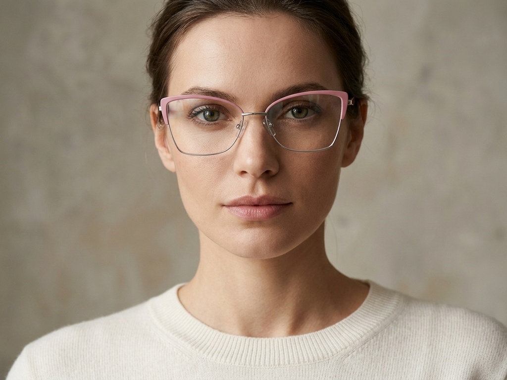 BS2425-1997_Pink_Butterfly_Metal_Glasses-tryon_female