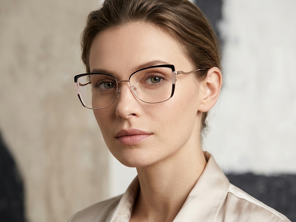 BS2425-1999_Black_Butterfly_Metal_Glasses-tryon_female