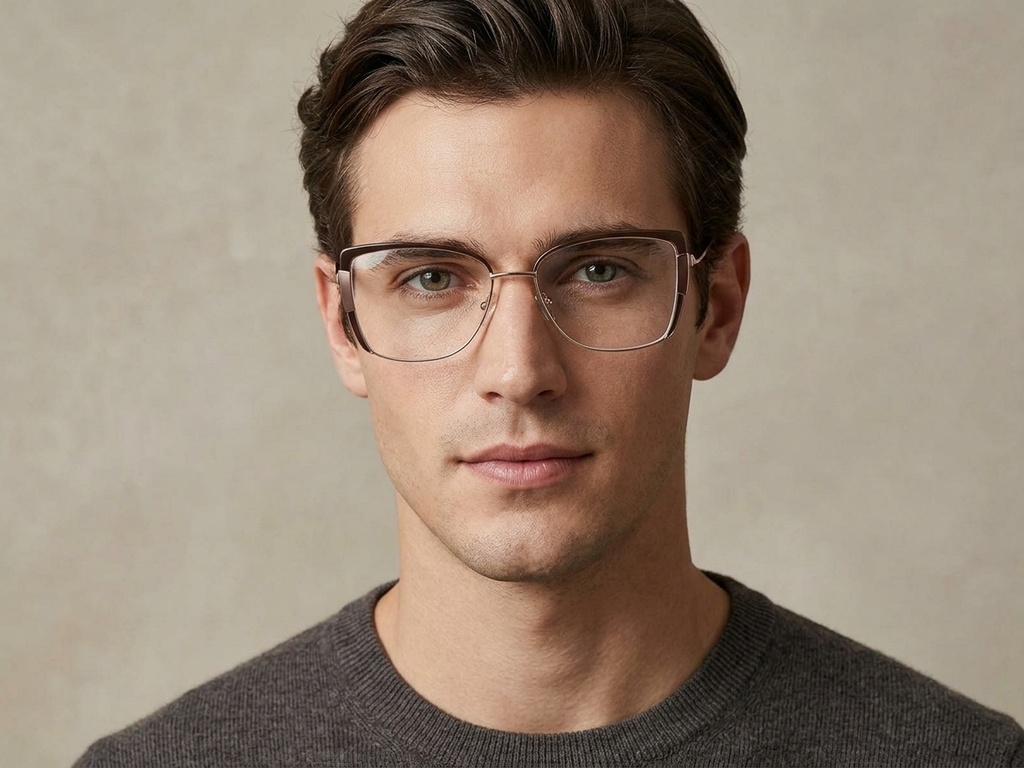 BS2425-2000_Brown_Butterfly_Metal_Glasses-tryon_male