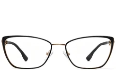 BS2425-2002_Black_Butterfly_Metal_Glasses_front