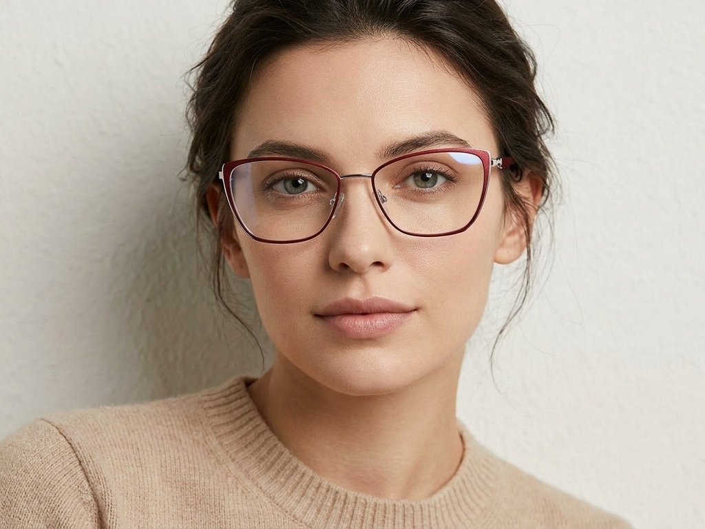 BS2425-2003_Red_Butterfly_Metal_Glasses-tryon_female