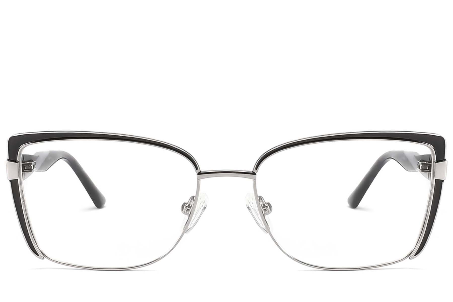 BS2425-2006_Black_Butterfly_Metal_Glasses_front