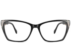 BS2425-2013_Black_Butterfly_Acetate_Glasses_front