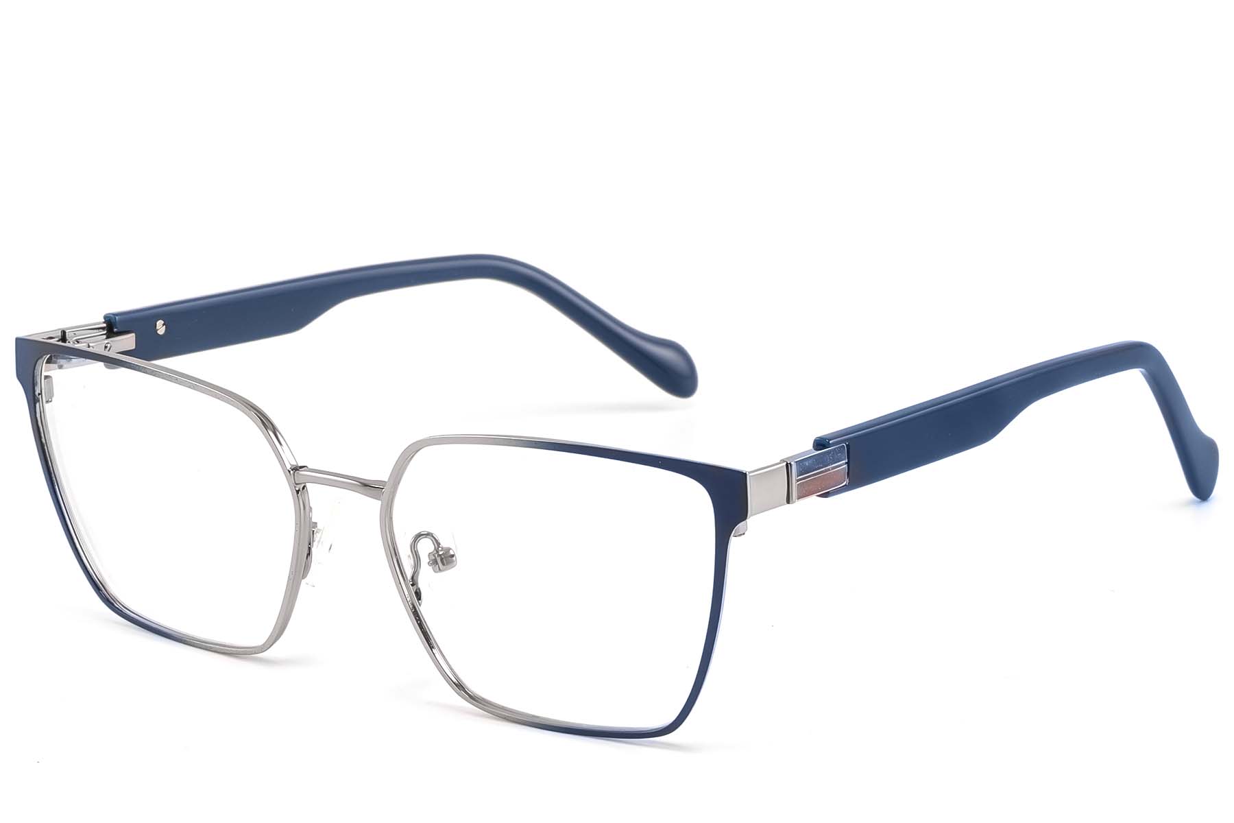 BS2425-2027_Blue_Rectangular_Metal_Glasses_corner