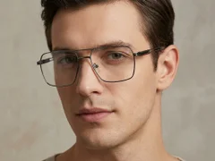 BS2425-2028_Grey_Aviator_Metal_Glasses-tryon_male