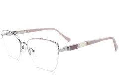 BS2425-2030_Silver_Semi-rimless_Metal_Glasses_corner