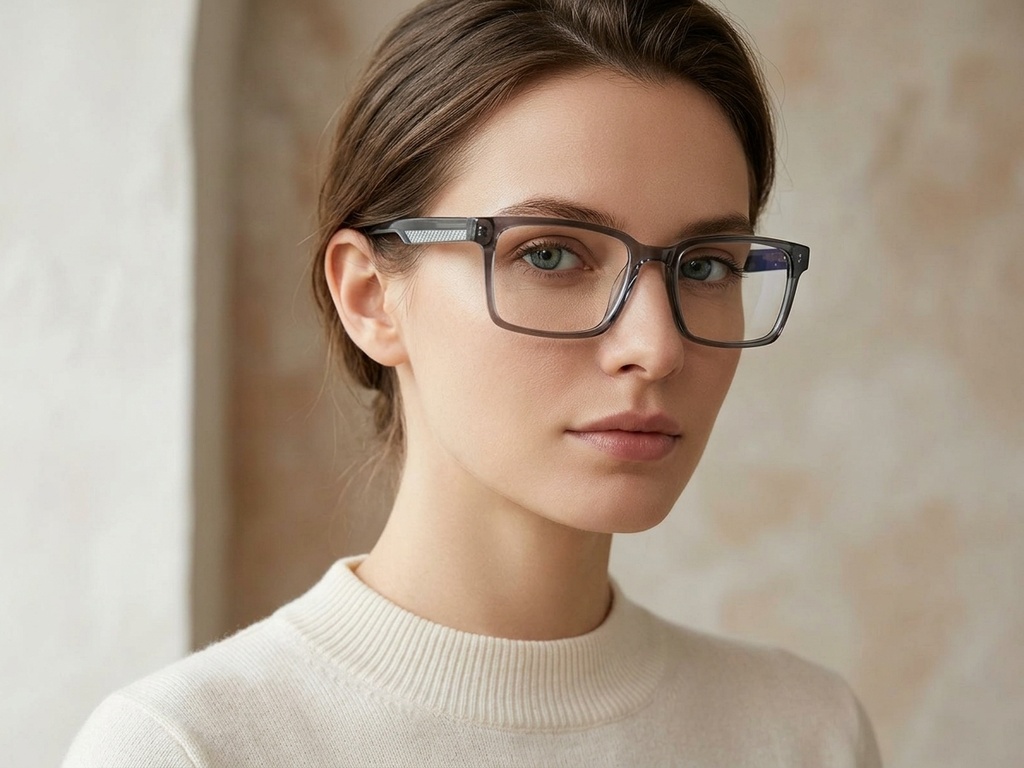 BS2425-2032_Grey_Rectangular_Acetate_Glasses-tryon_female