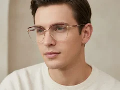 BS2425-2039_Golden_Butterfly_Metal_Glasses-tryon_male