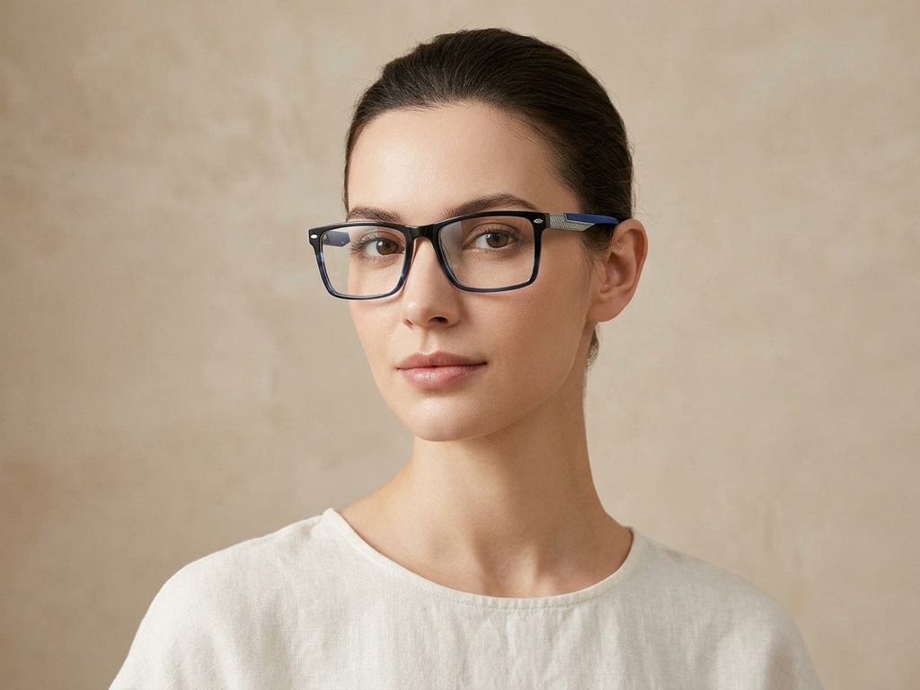 BS2425-2046_Blue_Rectangular_Acetate_Glasses-tryon_female
