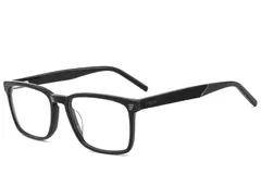 BS2425-2069_Black_Rectangular_Acetate_Glasses_corner