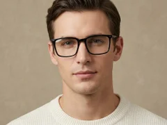 BS2425-2070_Black_Rectangular_Acetate_Glasses-tryon_male