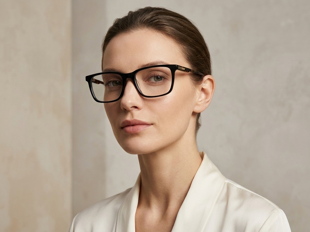 BS2425-2076_Black_Rectangular_Acetate_Glasses-tryon_female