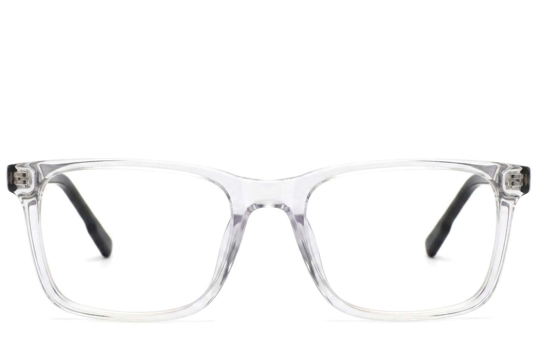 BS2425-2078_Transparent_Rectangular_Acetate_Glasses-front