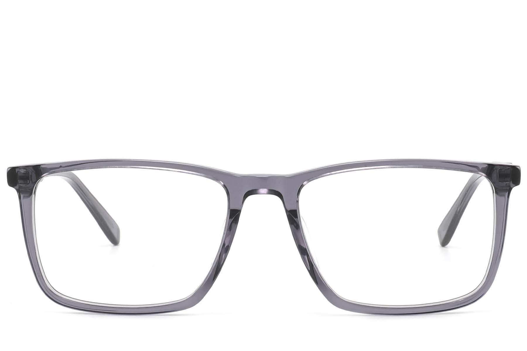 BS2425-2088_Grey_Rectangular_Acetate_Glasses_front