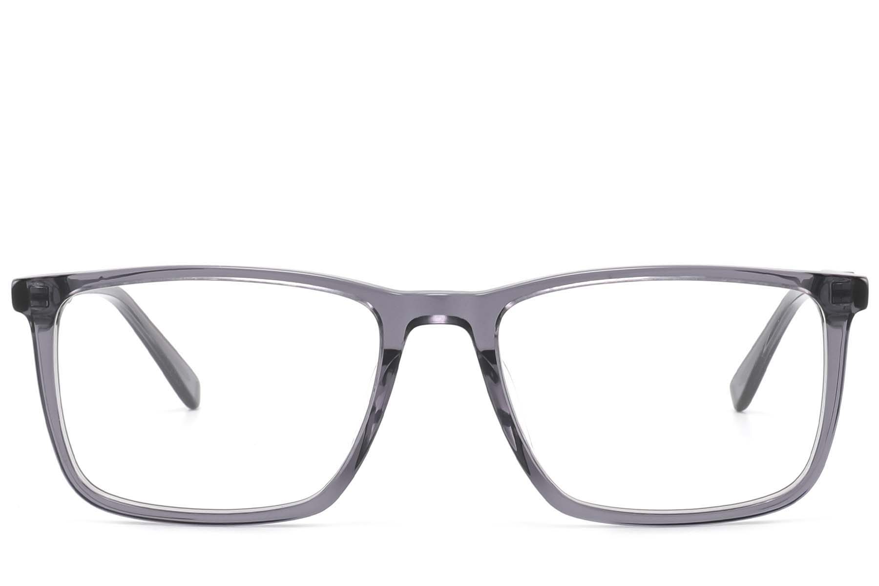 BS2425-2088_Grey_Rectangular_Acetate_Glasses_front