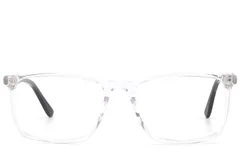 BS2425-2089_Transparent_Rectangular_Acetate_Glasses_front