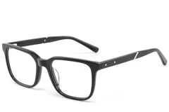 BS2425-2090_Black_Rectangular_Acetate_Glasses_corner