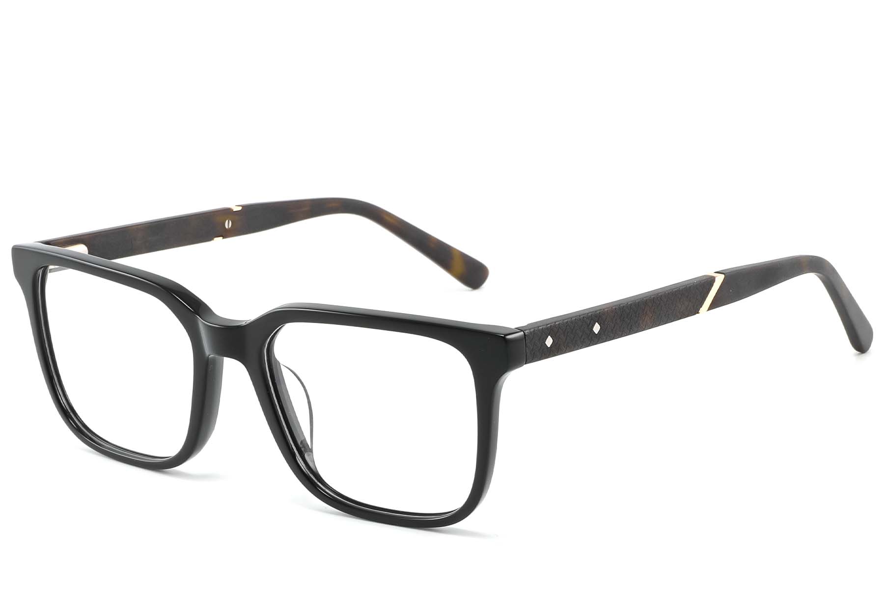 BS2425-2091_Black_Rectangular_Acetate_Glasses_corner