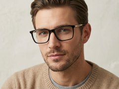 BS2425-2094_Black_Rectangular_Acetate_Glasses-tryon_male