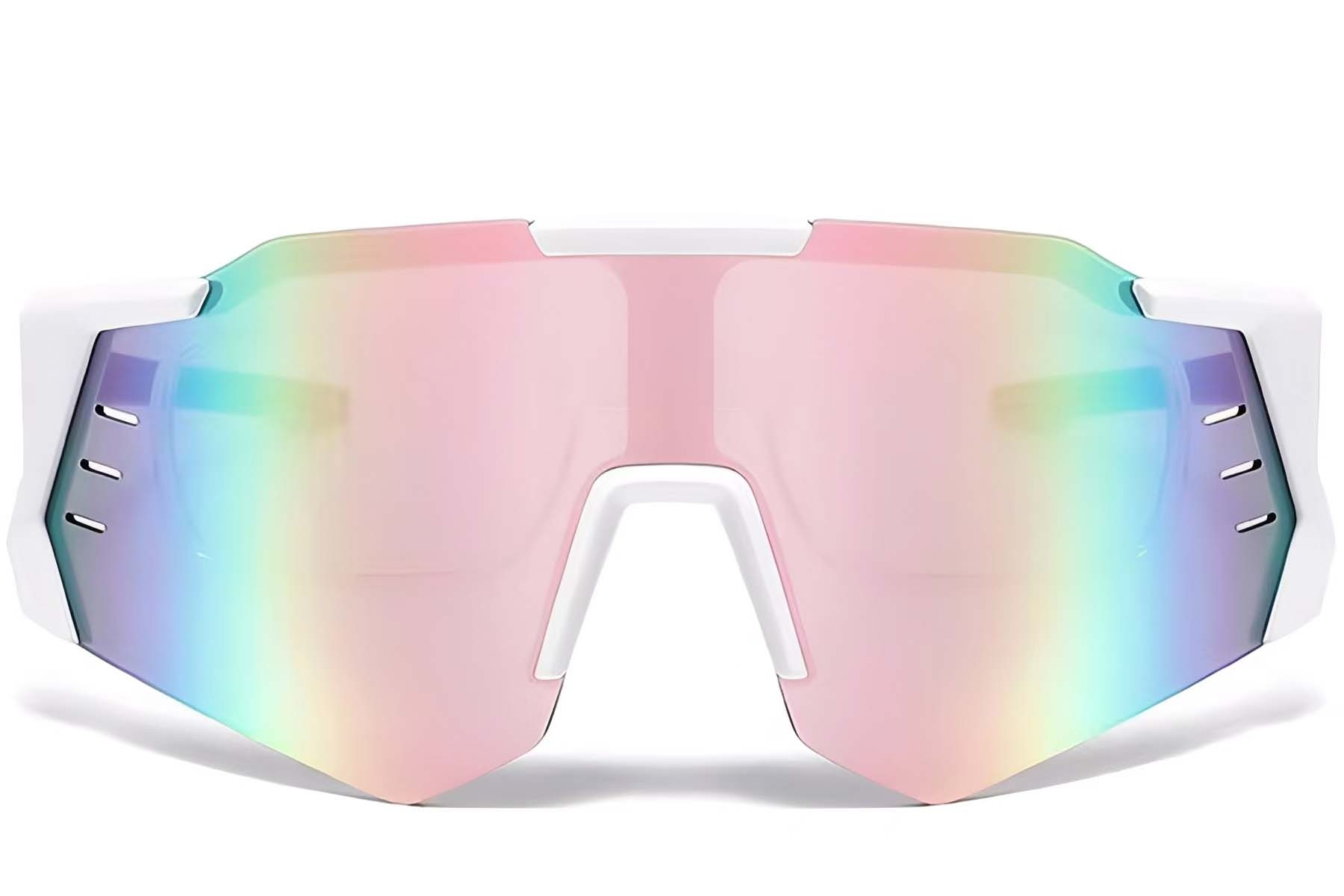 BS2426-0010_White_Aviator_Plastic_Sunglasses_front