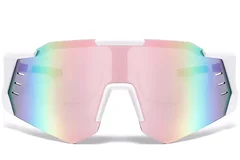 BS2426-0010_White_Aviator_Plastic_Sunglasses_front