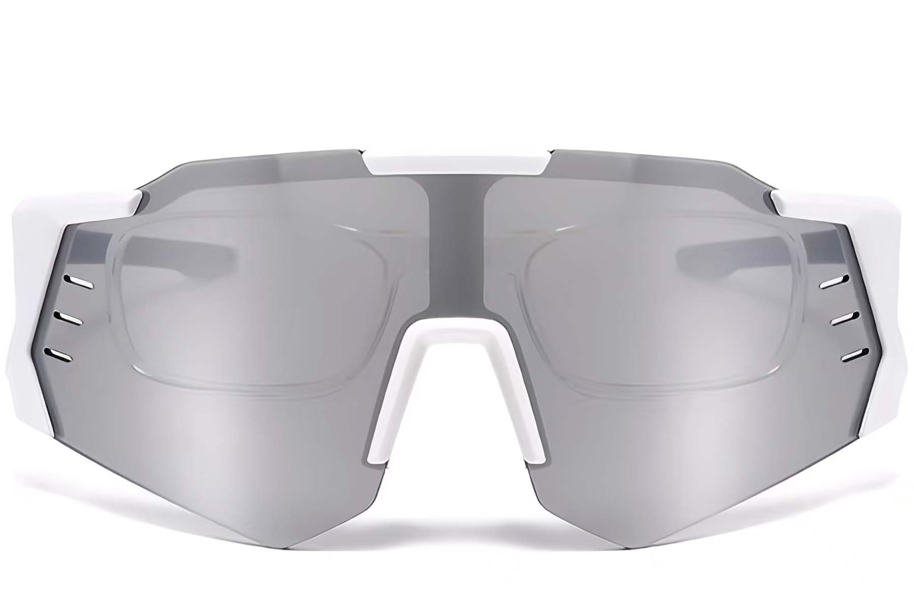 BS2426-0012_White_Aviator_Plastic_Sunglasses_front