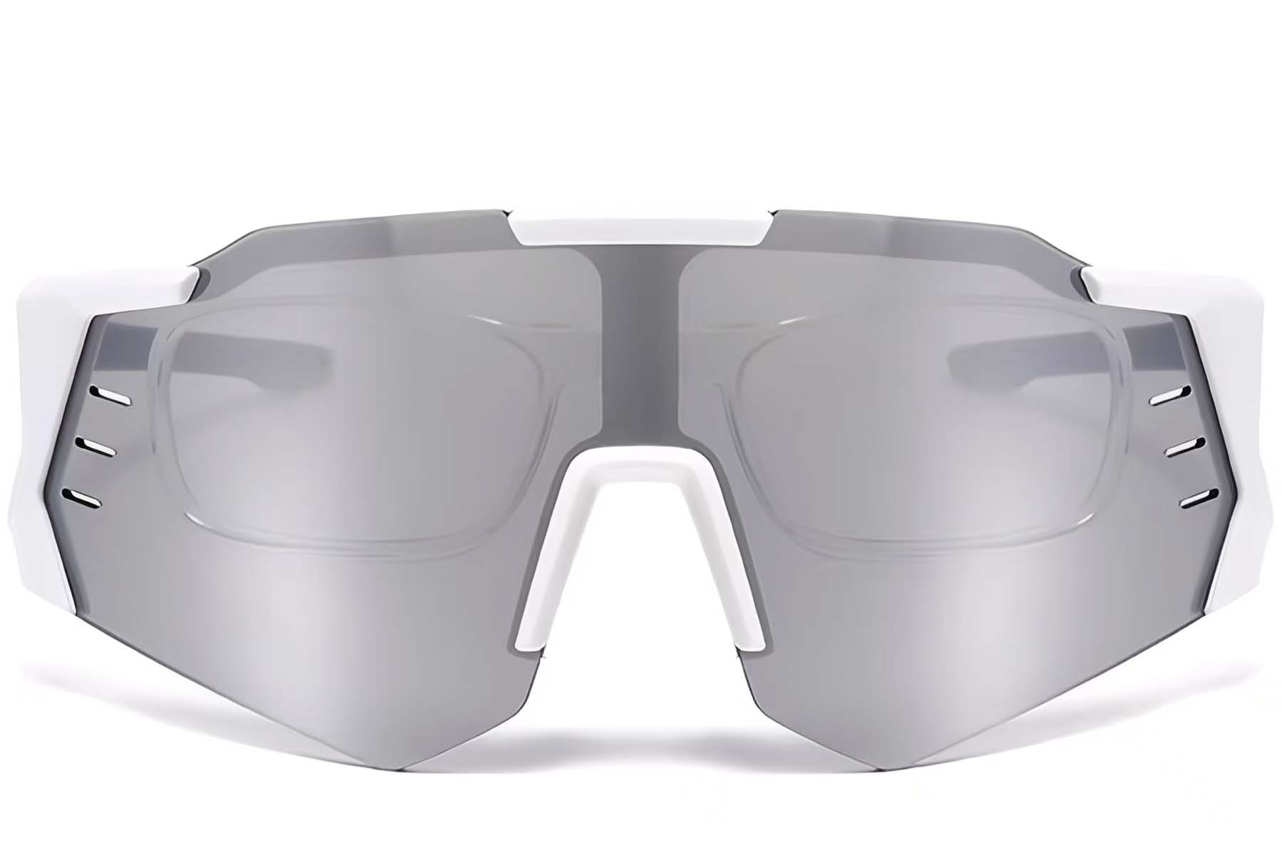 BS2426-0012_White_Aviator_Plastic_Sunglasses_front