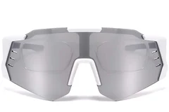 BS2426-0012_White_Aviator_Plastic_Sunglasses_front