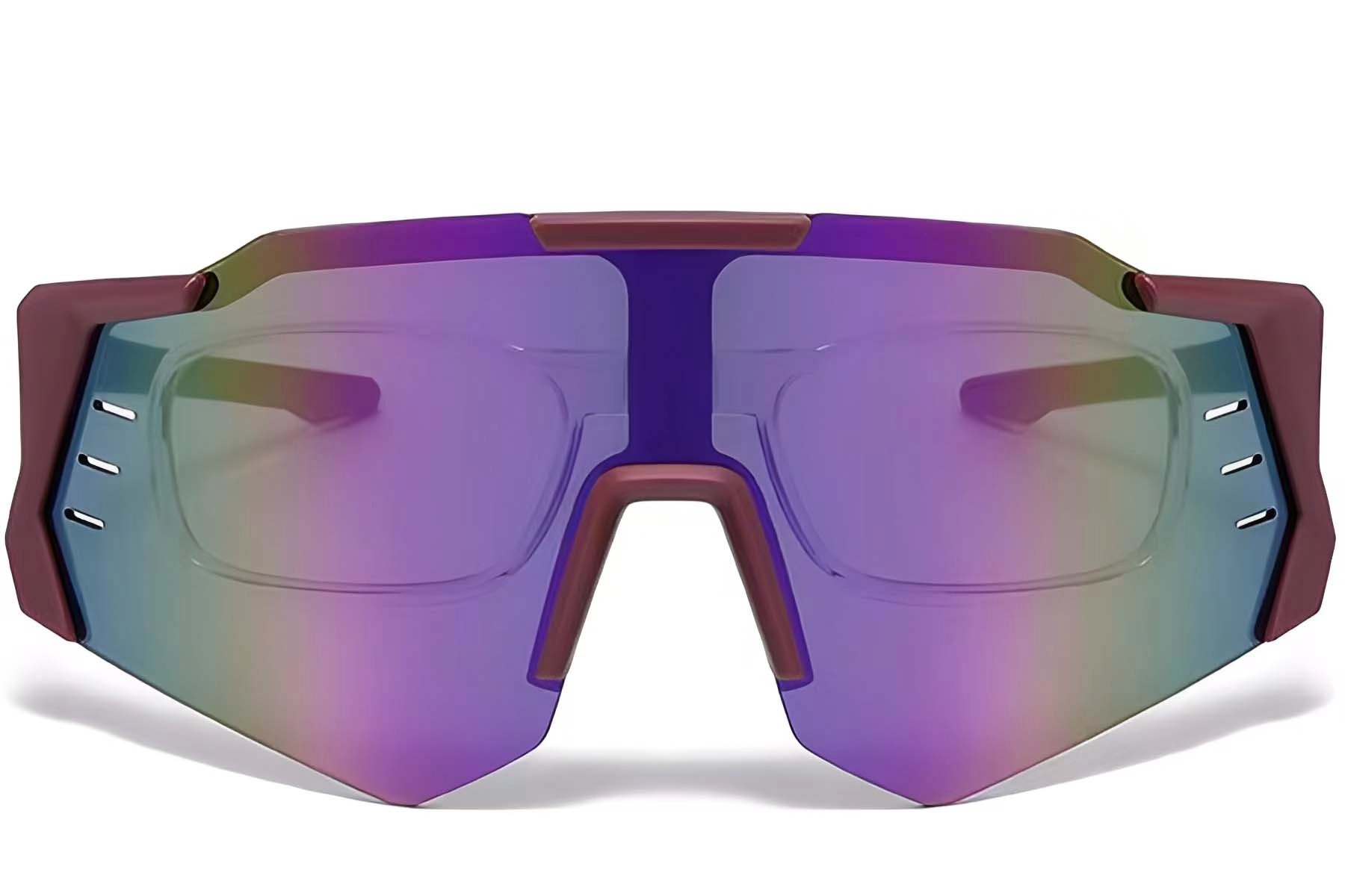 BS2426-0015_Red_Aviator_Plastic_Sunglasses_front