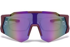 BS2426-0015_Red_Aviator_Plastic_Sunglasses_front