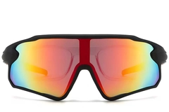 BS2426-0024_Black_Aviator_Plastic_Polarized Sunglasses_front