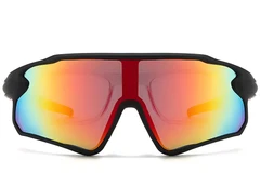 BS2426-0024_Black_Aviator_Plastic_Polarized Sunglasses_front
