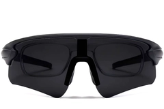 BS2426-0026_Black_Aviator_Plastic_Polarized Sunglasses_front