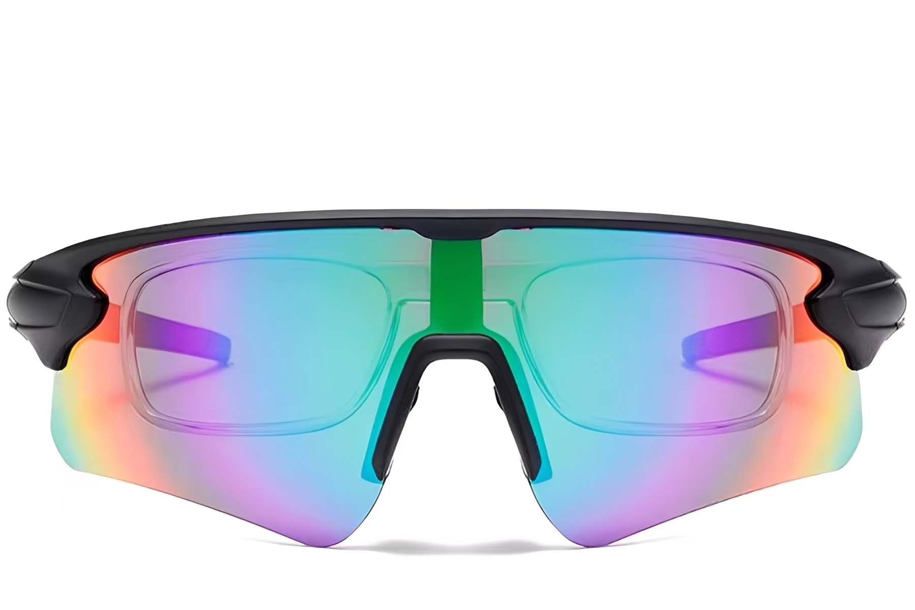 BS2426-0028_Black_Aviator_Plastic_Polarized Sunglasses_front