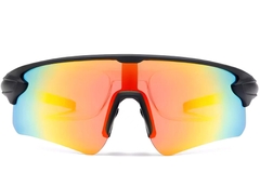 BS2426-0029_Black_Aviator_Plastic_Polarized Sunglasses_front