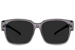 BS2426-0039_Grey_Rectangular_Plastic_Polarized Driving Glasses_front
