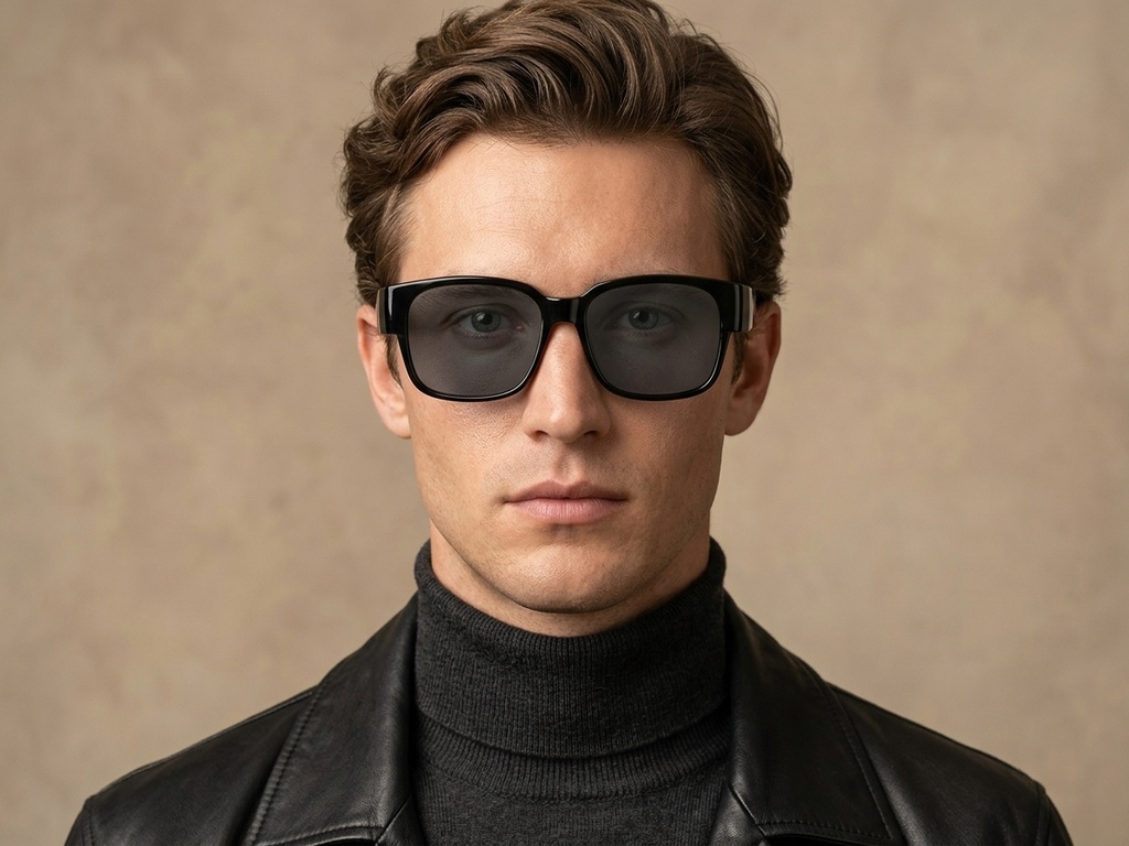 BS2426-0040_Black_Rectangular_Plastic_Polarized Driving Glasses-tryon_male