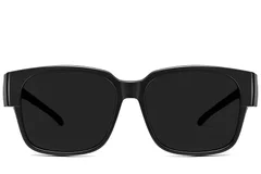 BS2426-0040_Black_Rectangular_Plastic_Polarized Driving Glasses_front