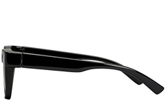 Rectangular Black Plastic Polarized Driving Glasses #BS242-0041