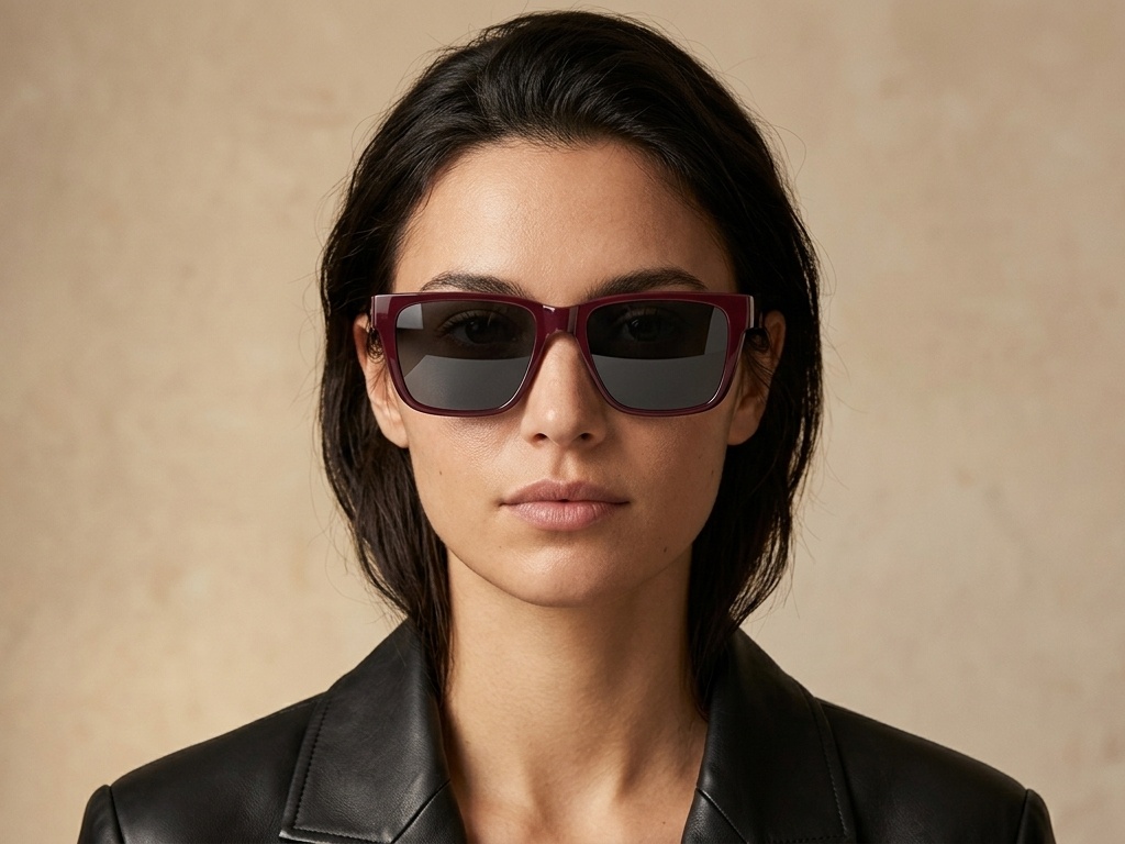 BS2426-0043_Red_Rectangular_Plastic_Polarized Driving Glasses-tryon_female