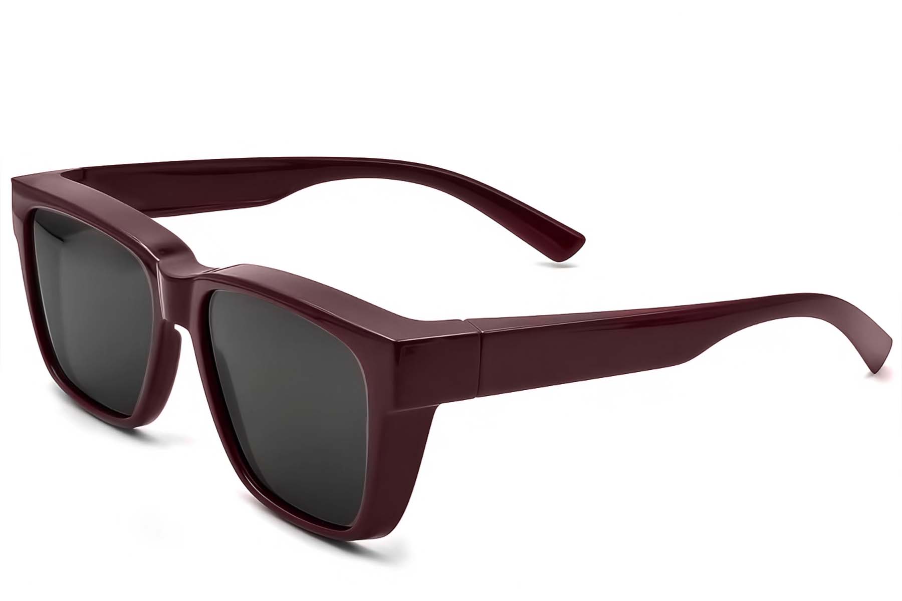 BS2426-0043_Red_Rectangular_Plastic_Polarized Driving Glasses_corner