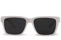 Rectangular Grey Plastic Polarized Driving Glasses #BS242-0046