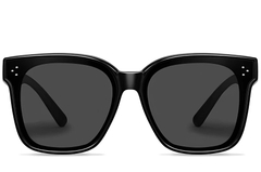 BS2426-0047_Black_Rectangular_Plastic_Polarized Driving Glasses_front