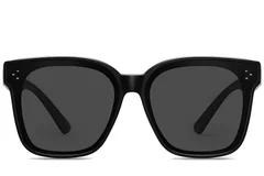 BS2426-0050_Black_Rectangular_Plastic_Polarized Driving Glasses_front